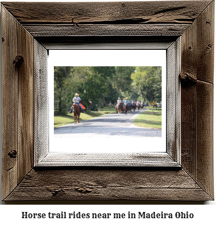 horse trail rides near me in Madeira, Ohio